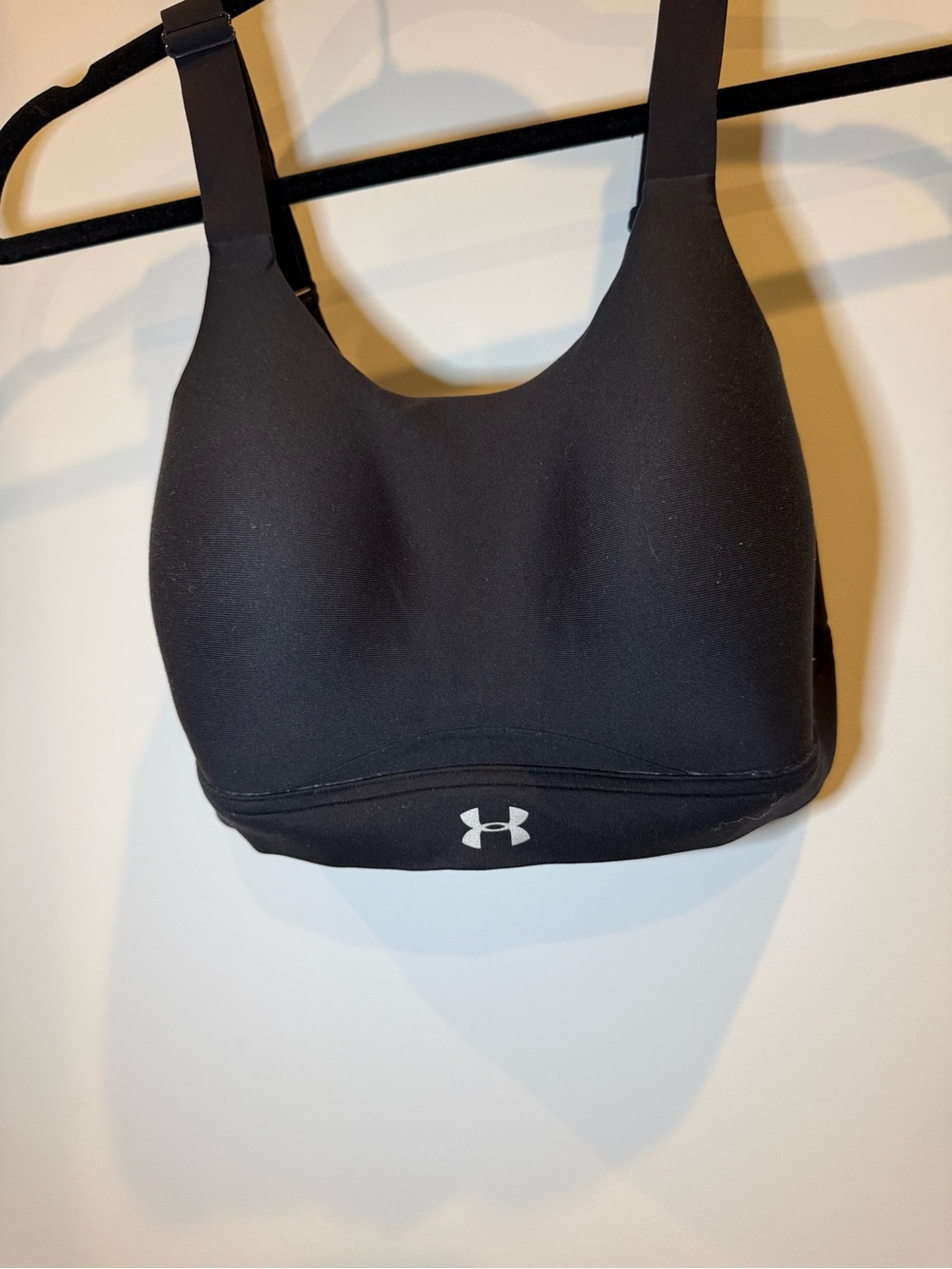Under Armour Black Padded High-Impact Sports Bra